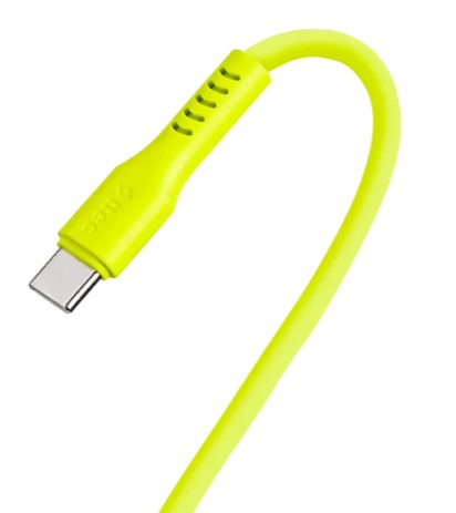 

Кабель TTEC 2DK59NS USB-C - USB-C 60W PD/QC Fast Charging/Data Cable. Цвет: неоновый желтый, 2DK59NS