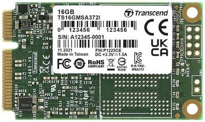 

Накопитель SSD mSATA Transcend TS16GMSA372I MSA372I 16GB SATA III MLC, TS16GMSA372I