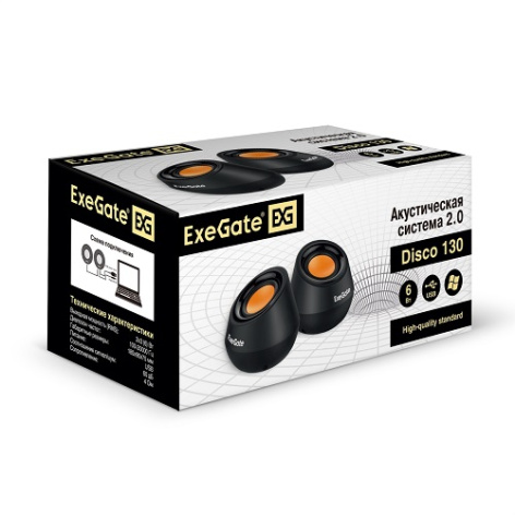 фото Акустическая система 2.0 Exegate Disco 130 в Перми