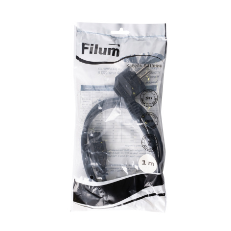 фото Кабель питания  Filum FL-PC10-EU-C5-1M в Воронеже