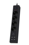 фото Сетевой фильтр Cablexpert EXN-4-U4-B-2