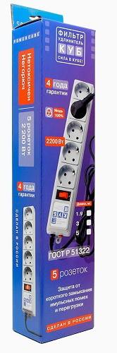 фото Сетевой фильтр  Power Cube SPG-B-10 в Уфе