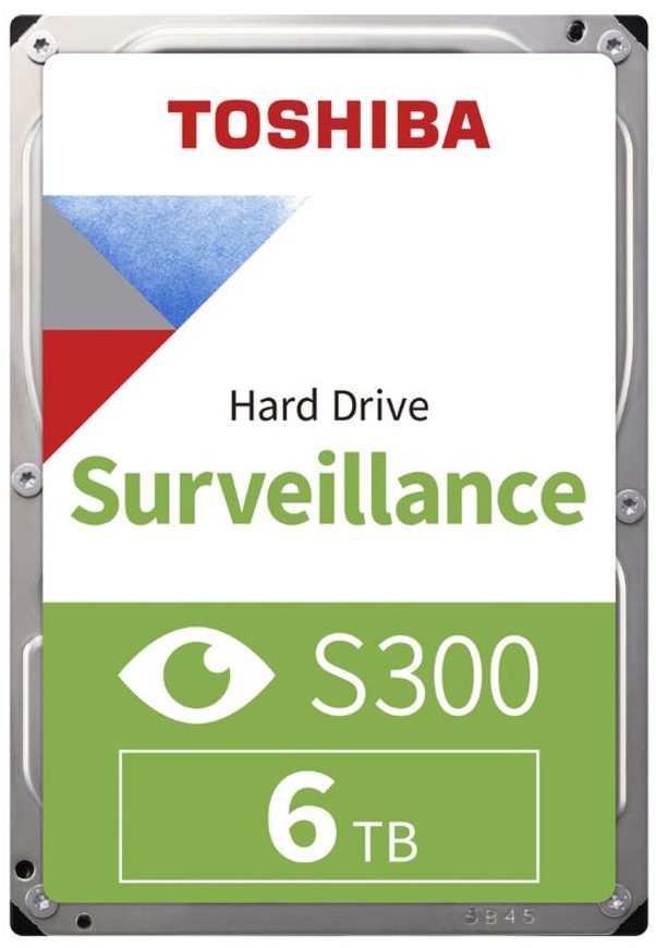 

Жесткий диск 6TB SATA 6Gb/s Toshiba HDWT860UZSVA Surveillance S300 3.5" 5400rpm 256MB, HDWT860UZSVA