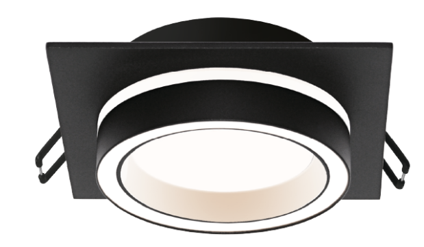 Светильник WOLTA WDL-GX53/06BL-S под лампу GX53 Черный LUCE