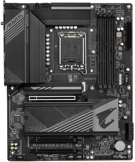 фото Материнская плата ATX GIGABYTE B760 AORUS ELITE AX