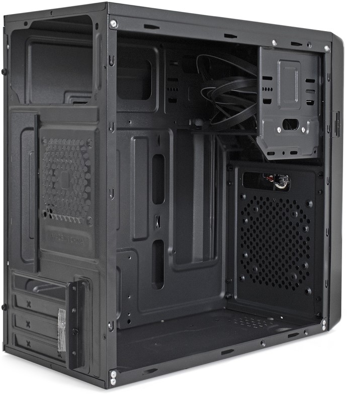 

Корпус mATX Exegate BA-309U2 EX286429RUS черный, без БП, USB, 2*USB3.0, HD аудио, BA-309U2