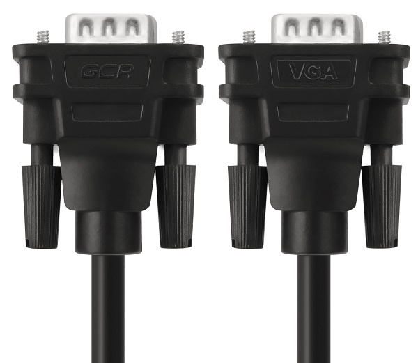 

Кабель интерфейсный VGA-VGA Greenconnect GCR-VM2 7м, чёрный, позол контакты, феррит кольца, OD8.0mm, 15M/15M, 28/28AWG, дв экран (33-050614), GCR-VM2