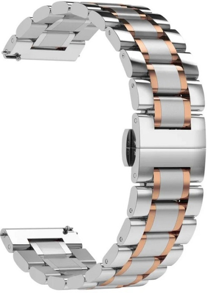 Изображение товара Ремешок на руку Lyambda CETUS из нержавеющей стали для смарт-часов 22 мм