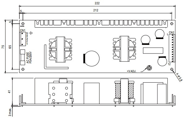 фото Преобразователь AC-DC сетевой Mean Well LPP-150-12 в Самаре
