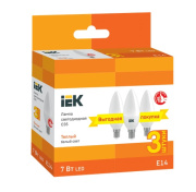 фото Лампа IEK LLE-C35-07-230-30-E14-3
