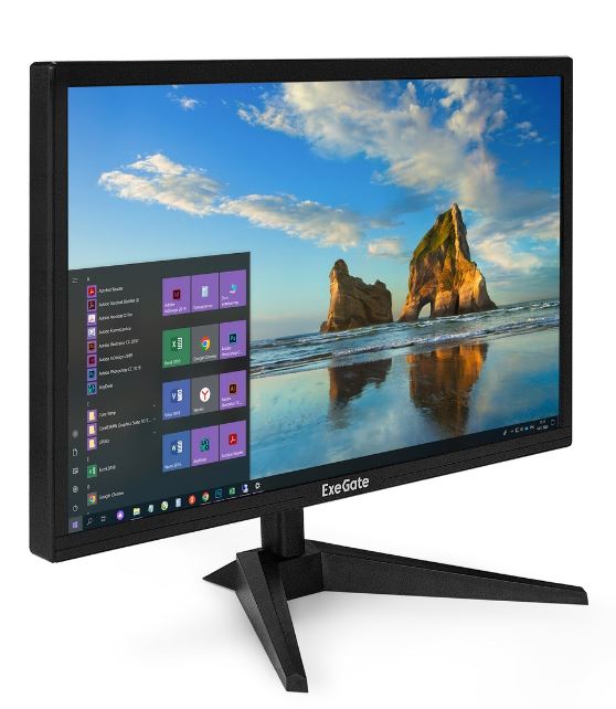

Монитор 21,5" Exegate EB2200A EX297376RUS 1920x1080 LED, 16:9, VA, 200cd, 3000:1, 10M:1, 5ms, 170/160, D-Sub, HDMI, 75Hz, tilt, VESA 75x75, black, EB2200A