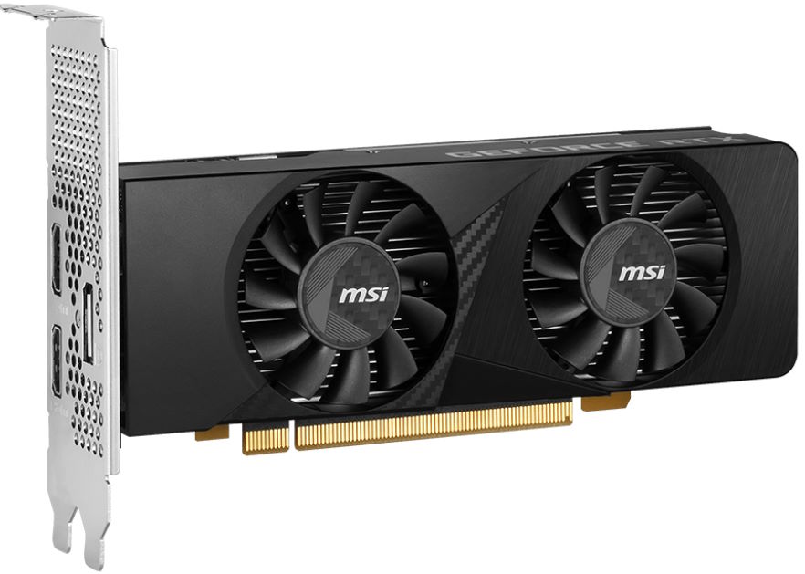 

Видеокарта PCI-E MSI GeForce RTX 3050 (RTX 3050 LP 6G OC) 6GB GDDR6 96bit 8nm 1042/14000MHz HDMI/2*DP, GeForce RTX 3050 (RTX 3050 LP 6G OC)