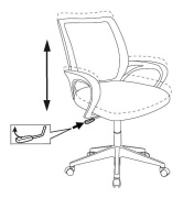 фото Кресло Бюрократ BUROKIDS 1 W-MONSTER