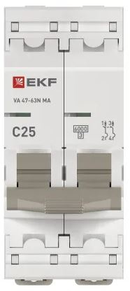 фото Автоматический выключатель  EKF M63MA6225C в Уфе