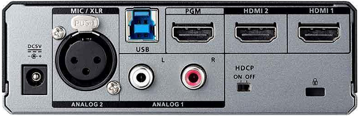 

Конвертер Aten UC3022-AT-G HDMI+AUDIO=>USB, 2xHDMI+2xRCA/XLR>USB-C/USB A-тип, Female>Male, DC 5V, (ввод: 2160p30/25/24;вывод: макс. несжат. 1080p60/50, UC3022-AT-G