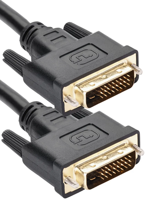 

Кабель интерфейсный DVI-DVI VCOM VDV6300-3M Dual Link (25M-25M), 2 фильтра, 3м, VDV6300-3M