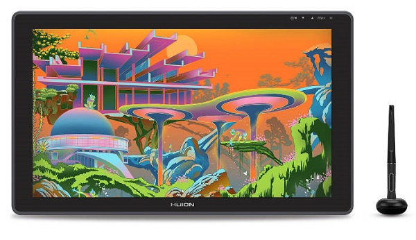 Изображение товара Графический дисплей Huion Kamvas 22 с антибликовой пленкой и пером PW517