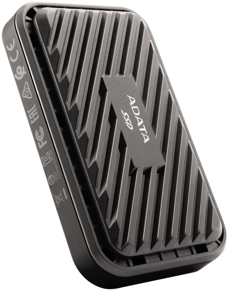 фото Внешний SSD USB 3.2 Gen 2 Type-C A-Data ASE770G-512GU32G2-CBK в Омске 512 ГБ