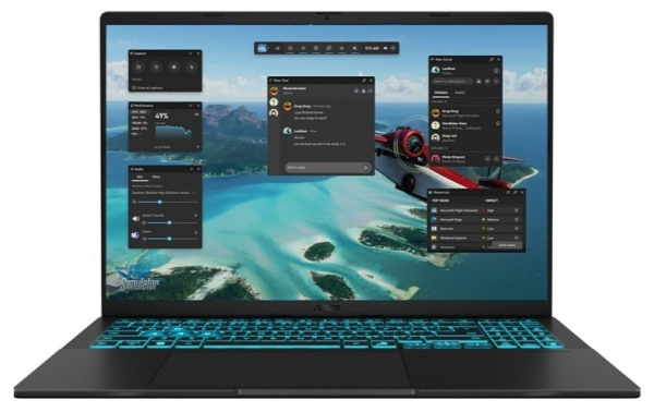 фото Ноутбук ASUS Gaming V16 V3607VH-RP040 16" (Intel Core 5, 16Гб DDR5, SSD 1 Тб, GeForce RTX 5050, Без ОС) Черный [90NB16L1-M003R0]