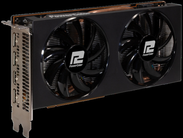 фото Видеокарта PowerColor Radeon RX 5600 XT (AXRX 5600XT 6GBD6-3DHV2/OC)