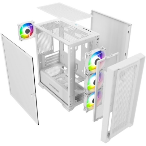 фото Корпус mATX Powercase Alisio Micro X4W V2 в Екатеринбурге