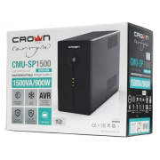 фото Источник бесперебойного питания Crown CMU-SP1500EURO USB