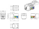 фото Вставка  Cabeus KJ-RJ45-Cat.6-90-BK в Самаре
