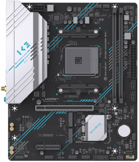 фото Материнская плата mATX MAXSUN MS-B550M GAMING WIFI в Казани