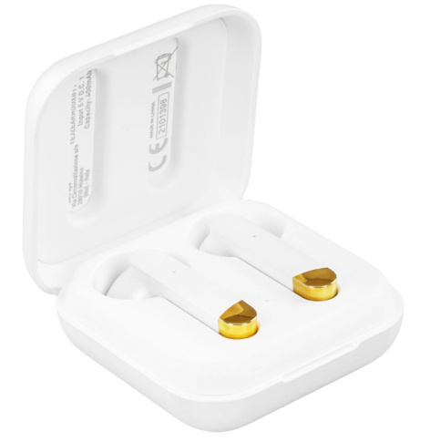фото Наушники TWS SBS Jaz Hoox, Bluetooth, Внутриканальные, Белый, [TEJZEARHOOXBTW]
