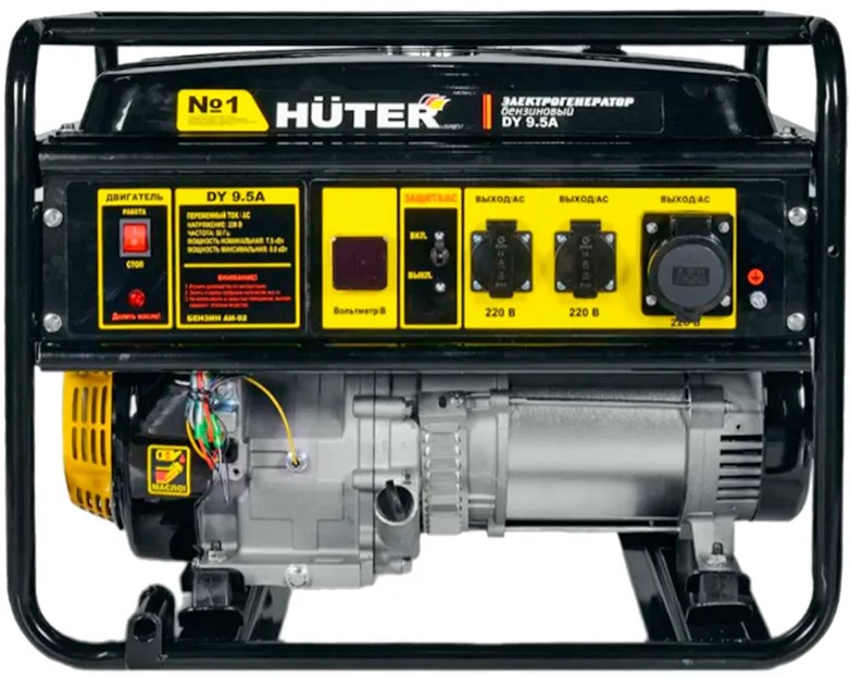 

Генератор бензиновый Huter DY 9.5A 64/1/133, DY 9.5A