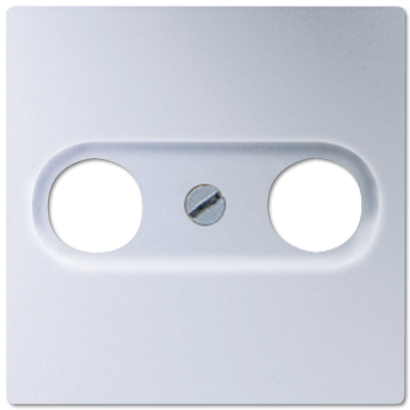 

Накладка Jung A561PLTVAL TV-FM розетки A 500 цвет алюминий, A561PLTVAL