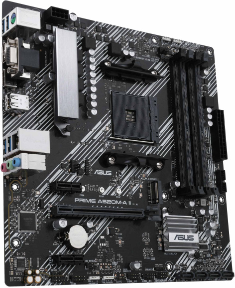 фото Материнская плата mATX ASUS PRIME A520M-A II