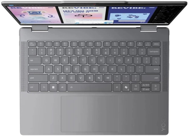 фото Ноутбук  Lenovo Yoga 7 14ILL10 в Красноярске 14 ", Core Ultra 7, 16 Гб RAM, 512 Гб SSD, Arc graphics 140V, Серый