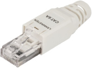 фото Коннектор Lanmaster LAN-TMP-U6A-WH