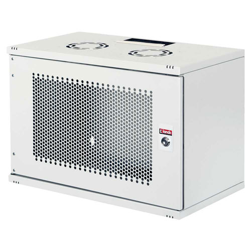 

Шкаф настенный 19", 7U LANDE LN-SH07U5430-LG-F0-3 NetBOX SOHO 540х300мм, дверь перфорация, цвет серы, LN-SH07U5430-LG-F0-3