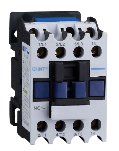 Изображение товара Контактор CHINT 221128 с переменным током управления и 1НЗ контактом