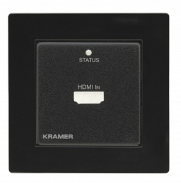 Изображение товара Лицевая панель Kramer WP-871XR/789T/EU(B) черная для настенных панелей