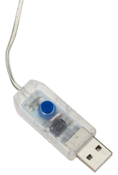 

Гирлянда NEON-NIGHT 315-996 дождь из росы 6х3 м, 600 LED, теплый белый, IP20, USB + пульт управления, 315-996