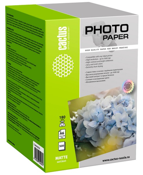 фото Фотобумага  Cactus CS-MA6180500 в Уфе