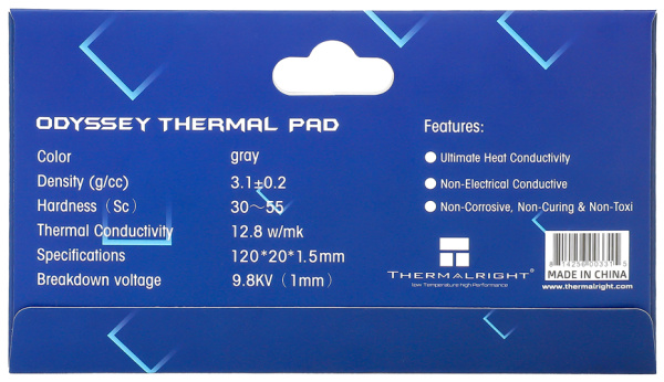 фото Термопрокладка  Thermalright ODYSSEY-120X20-1.5 в Перми