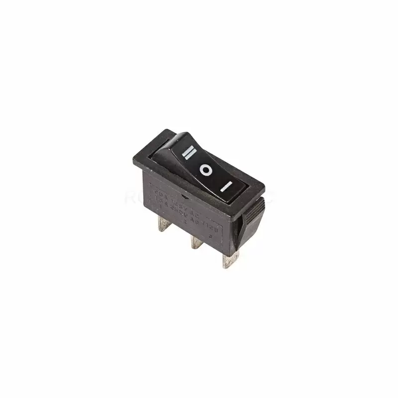 

Переключатель Rexant 36-2220 клавишный 250V 15А (3с) ON-OFF-ON черный с нейтралью (RWB-411, SC-791), 36-2220
