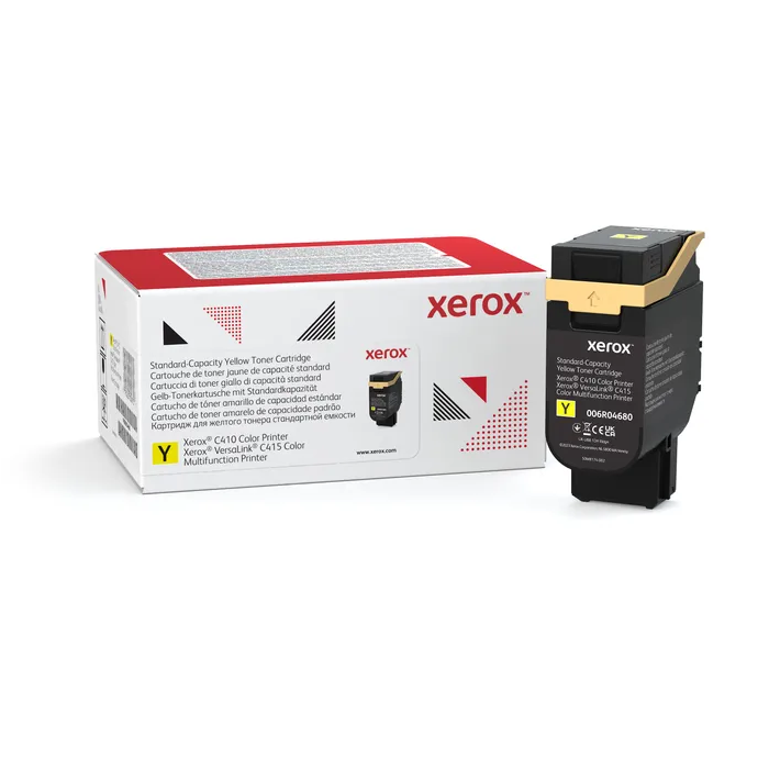 

Тонер-картридж Xerox 006R04680 для VersaLink C410/C415, желтый (2000стр), 006R04680