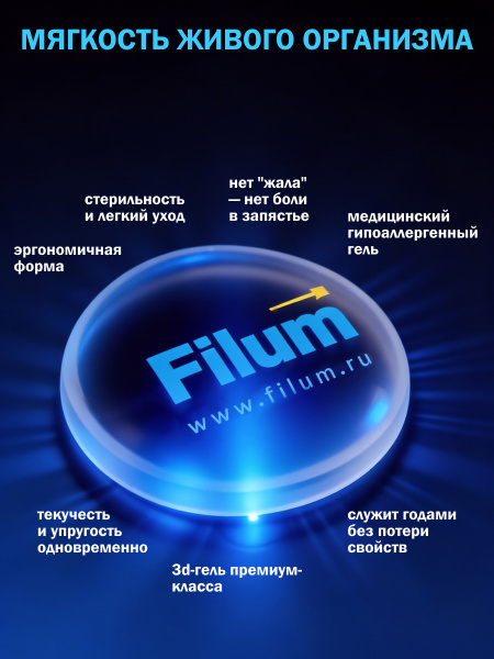 фото Подставка под запястье Filum FL-TPU-WWW