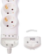 фото Колодка удлинителя IEK WYP10-D-KP-16-06-ZS-K01