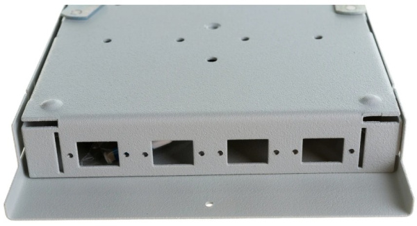 фото Кросс оптический на DIN-рейку TopLAN КРНМ-Top-04LC/U-OS2-GY-DIN