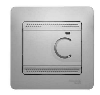 

Термостат Schneider Electric GSL000338 электронный теплого пола с датчиком, 10A (в сборе с рамкой), GSL000338