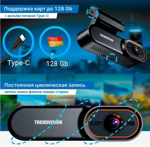 фото Видеорегистратор  TrendVision TVOS4G в Омске