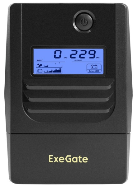 фото Источник бесперебойного питания Exegate Smart LB-650.LCD.AVR.4C13 (УЦЕНЕННЫЙ) в Омске