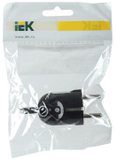 фото Вилка IEK EVP12-16-01-K02
