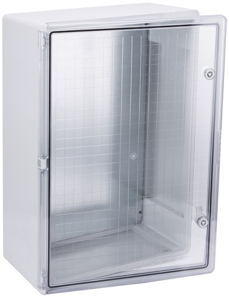 

Щит с монтажной панелью IEK MKP92-N-705025-65 пластиковый ЩМПп 700х500х250мм пр. дв. УХЛ1 IP65, MKP92-N-705025-65